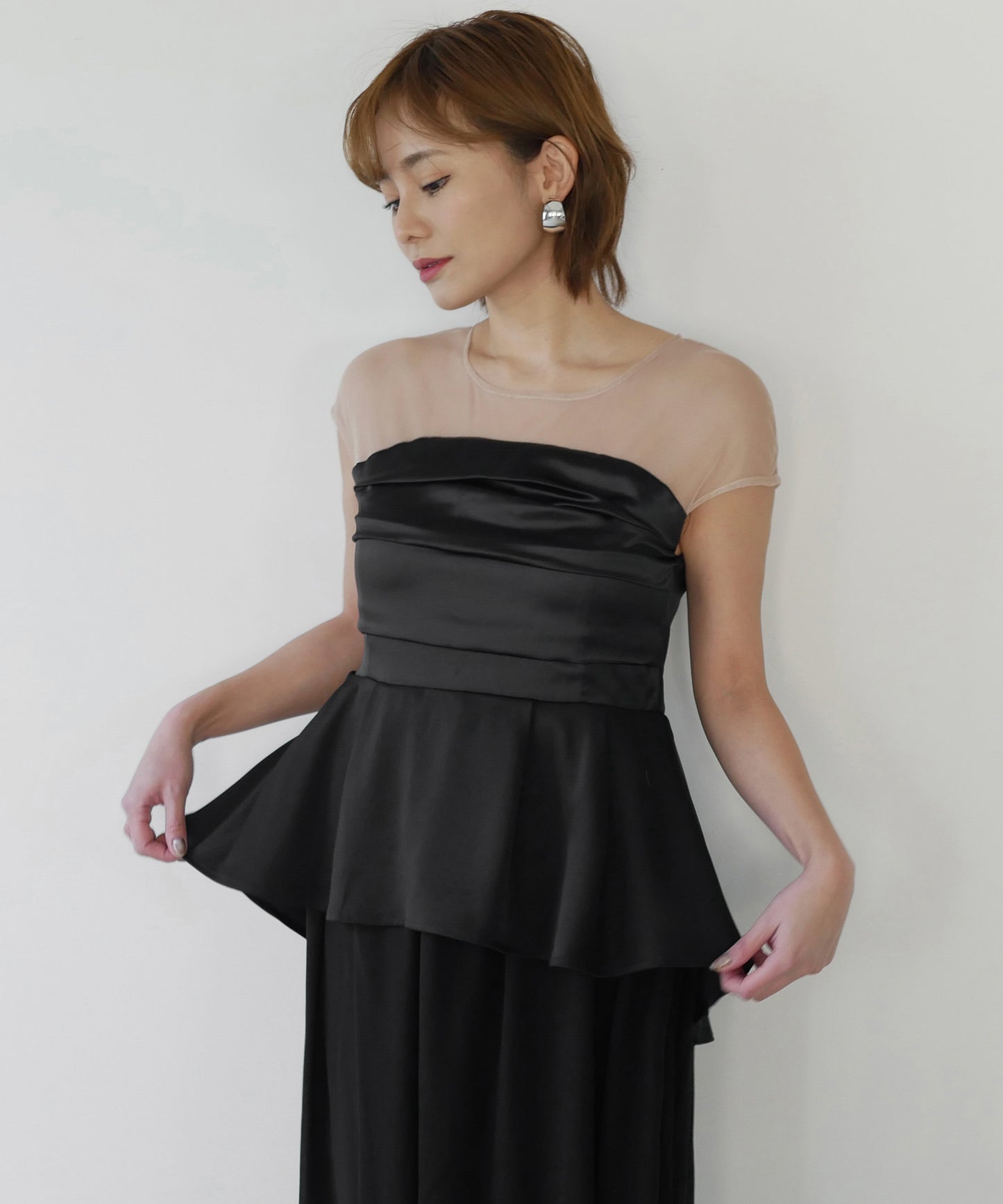 PEPLUM DOCKING DRESS