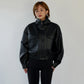 F/LEATHER SHORT BLOUSON