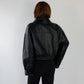 F/LEATHER SHORT BLOUSON