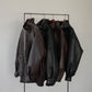 F/LEATHER SHORT BLOUSON