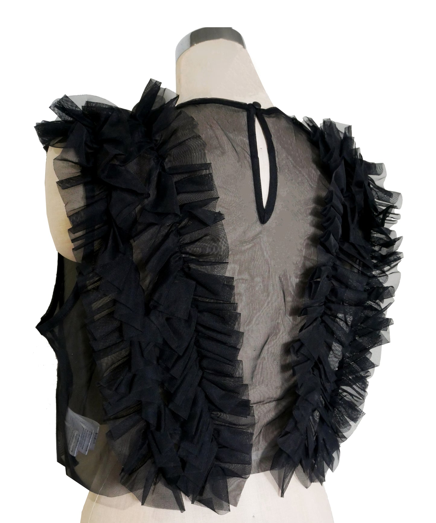 FRILL TULE VEST