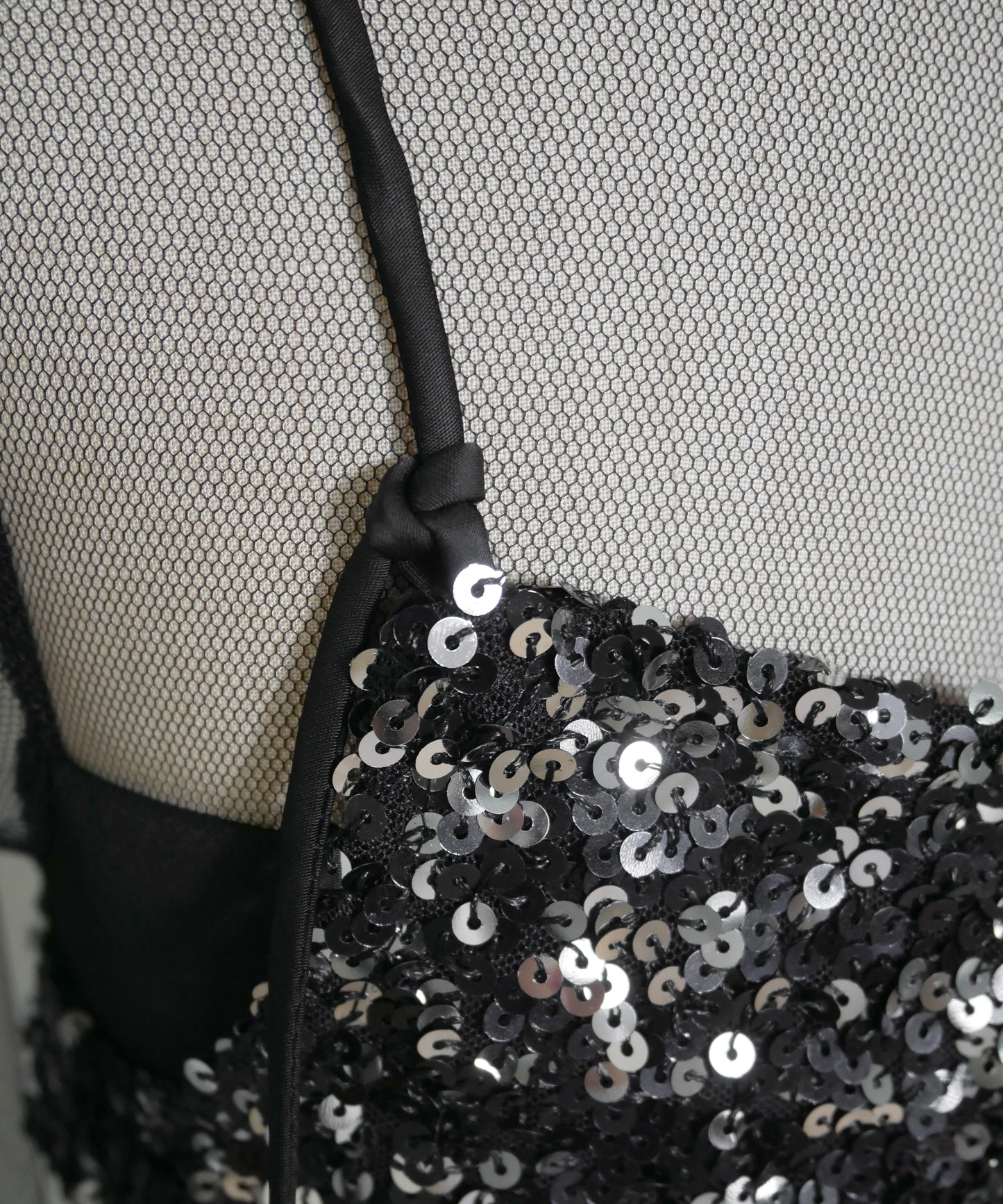 2WAY GLITTER BUSTIER DRESS