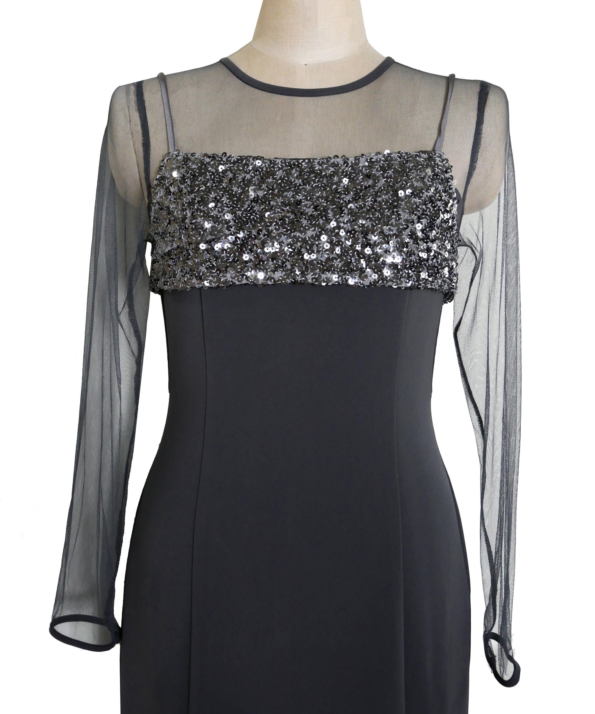 2WAY GLITTER BUSTIER DRESS