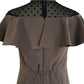 DOT FRILL DRESS
