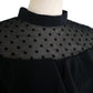DOT FRILL DRESS