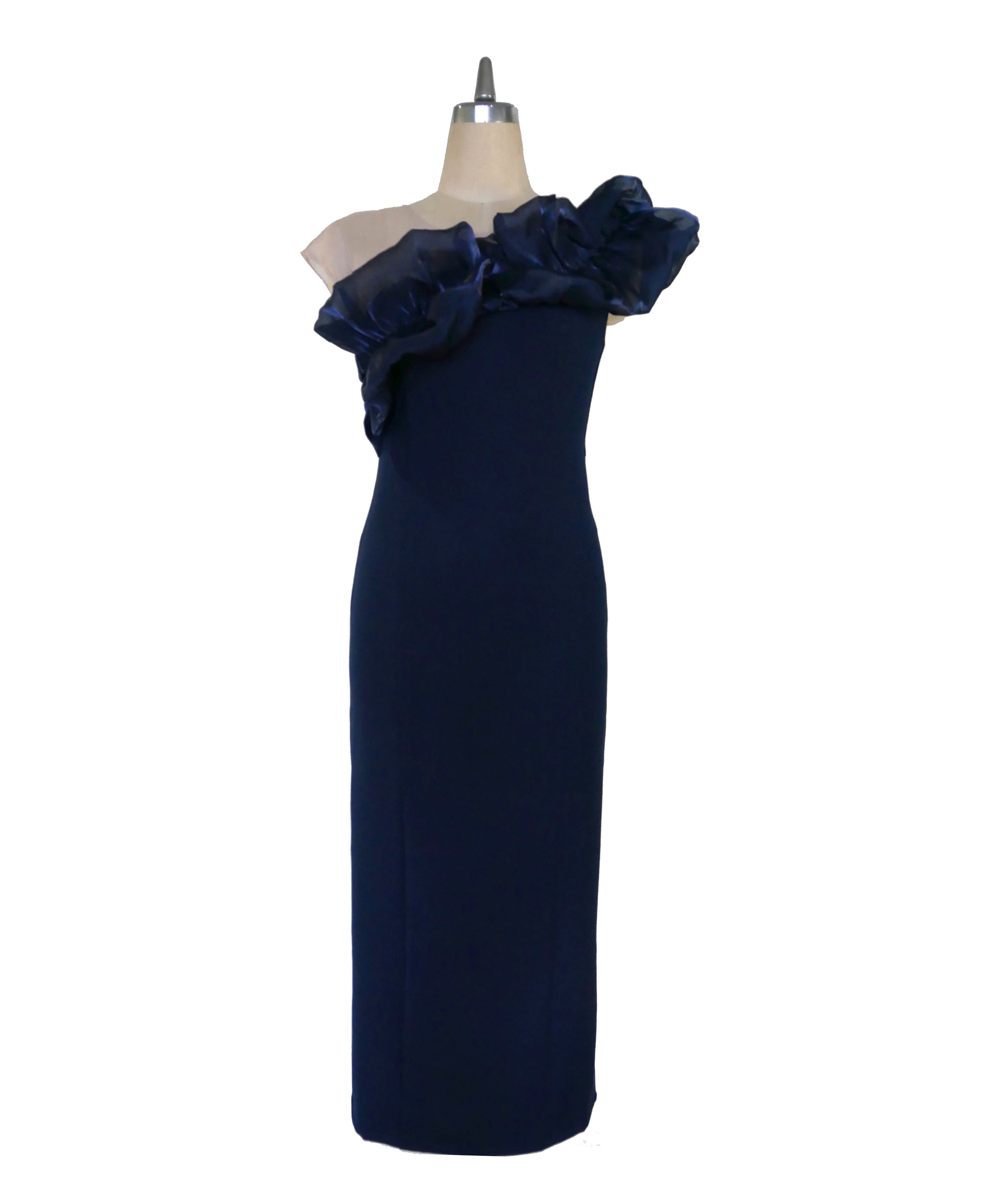 SHINY FRILL DRESS