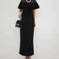 DOT FRILL DRESS
