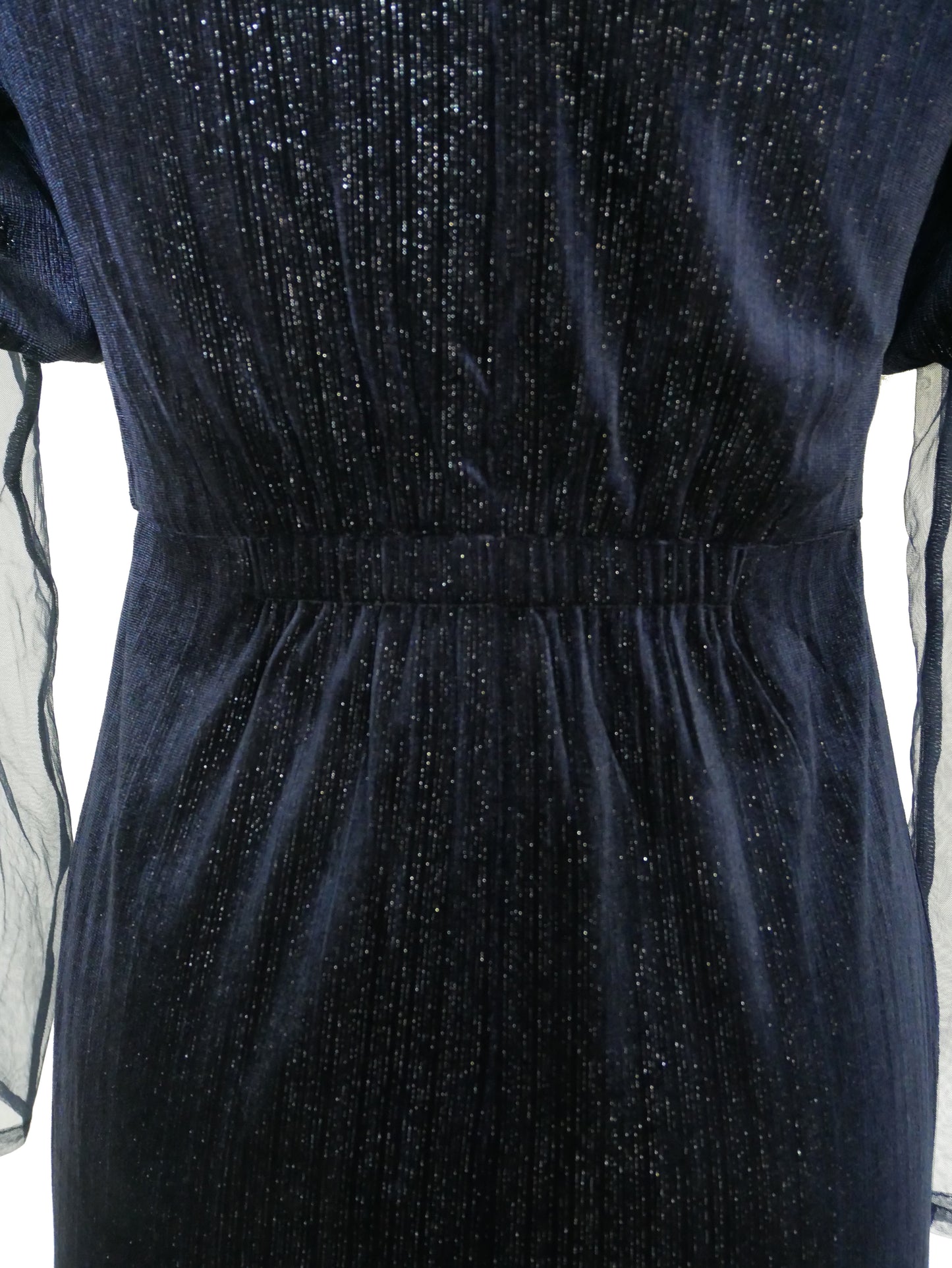 LAME VELVET DRESS