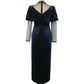 LAME VELVET DRESS