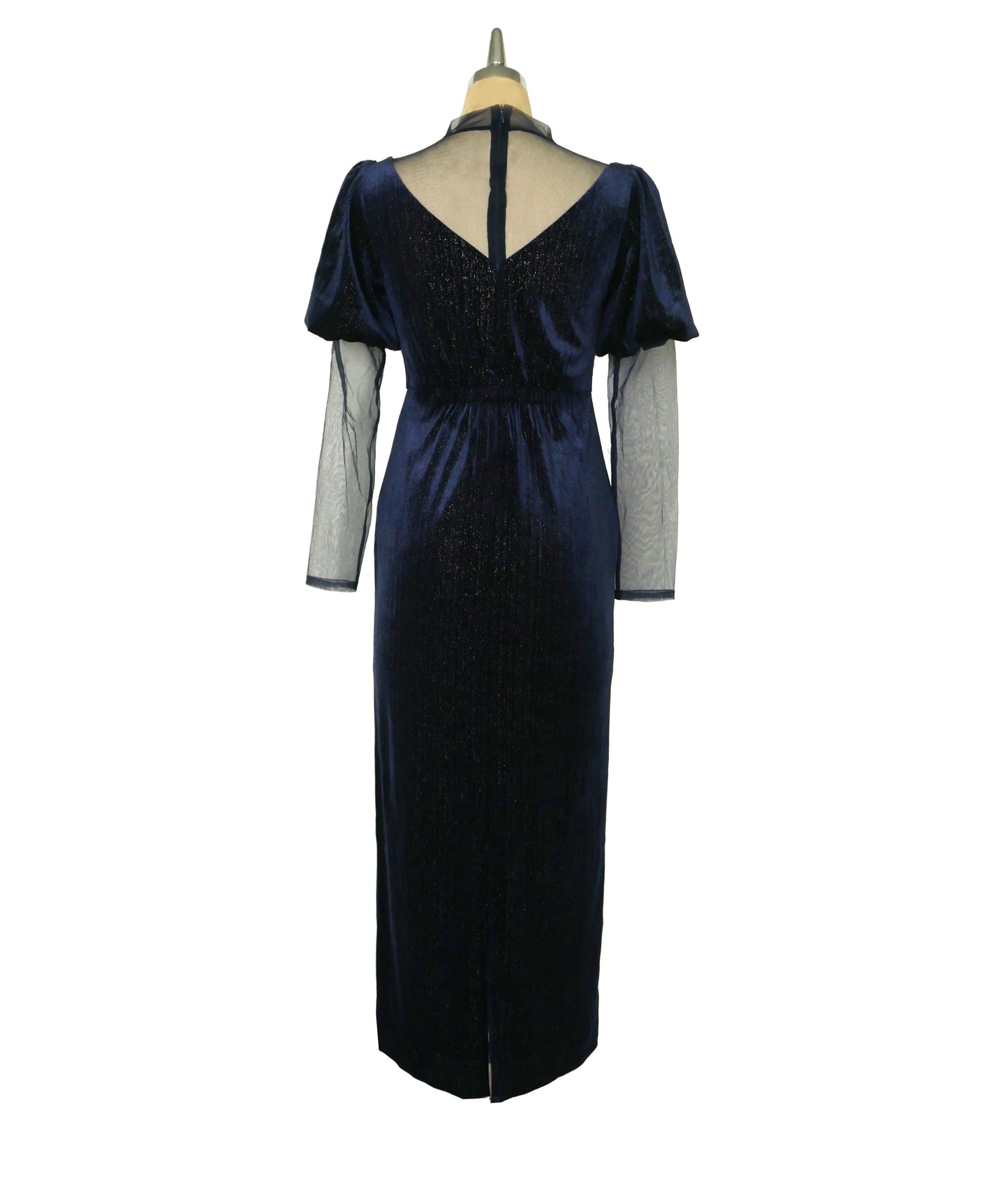 LAME VELVET DRESS