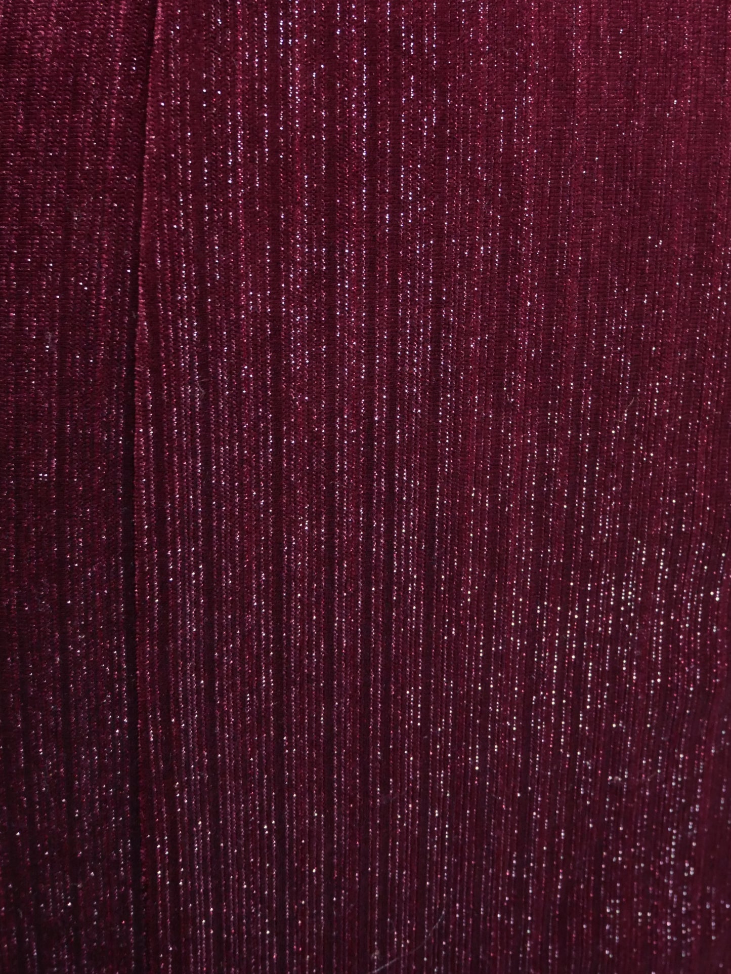 LAME VELVET DRESS