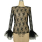 2WAY PEARL STRAP PANTS DRESS