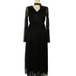 LAME PLEATS DRESS