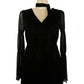 LAME PLEATS DRESS