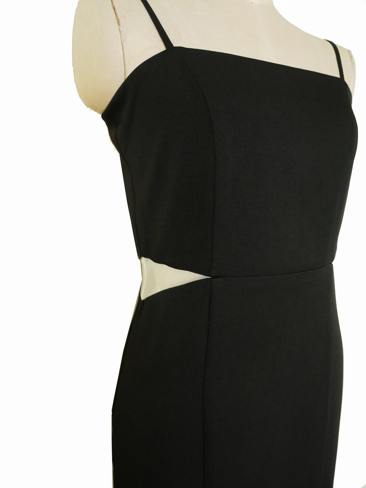 SHEER VOLUME TOP DRESS