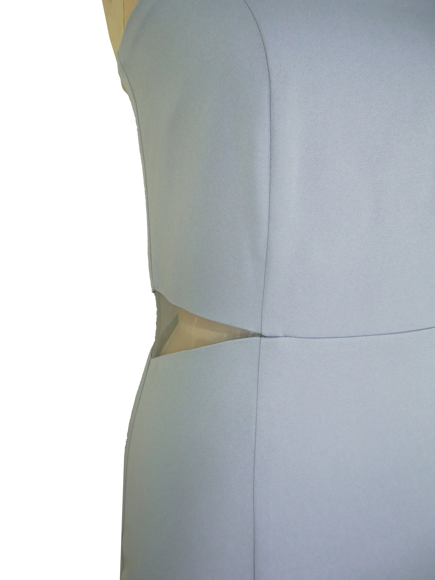 SHEER VOLUME TOP DRESS