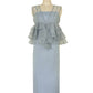 SHEER VOLUME TOP DRESS