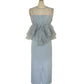 SHEER VOLUME TOP DRESS