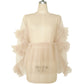 FRILL TULE TOP