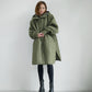 QUILT HOODIE COAT