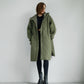 QUILT HOODIE COAT