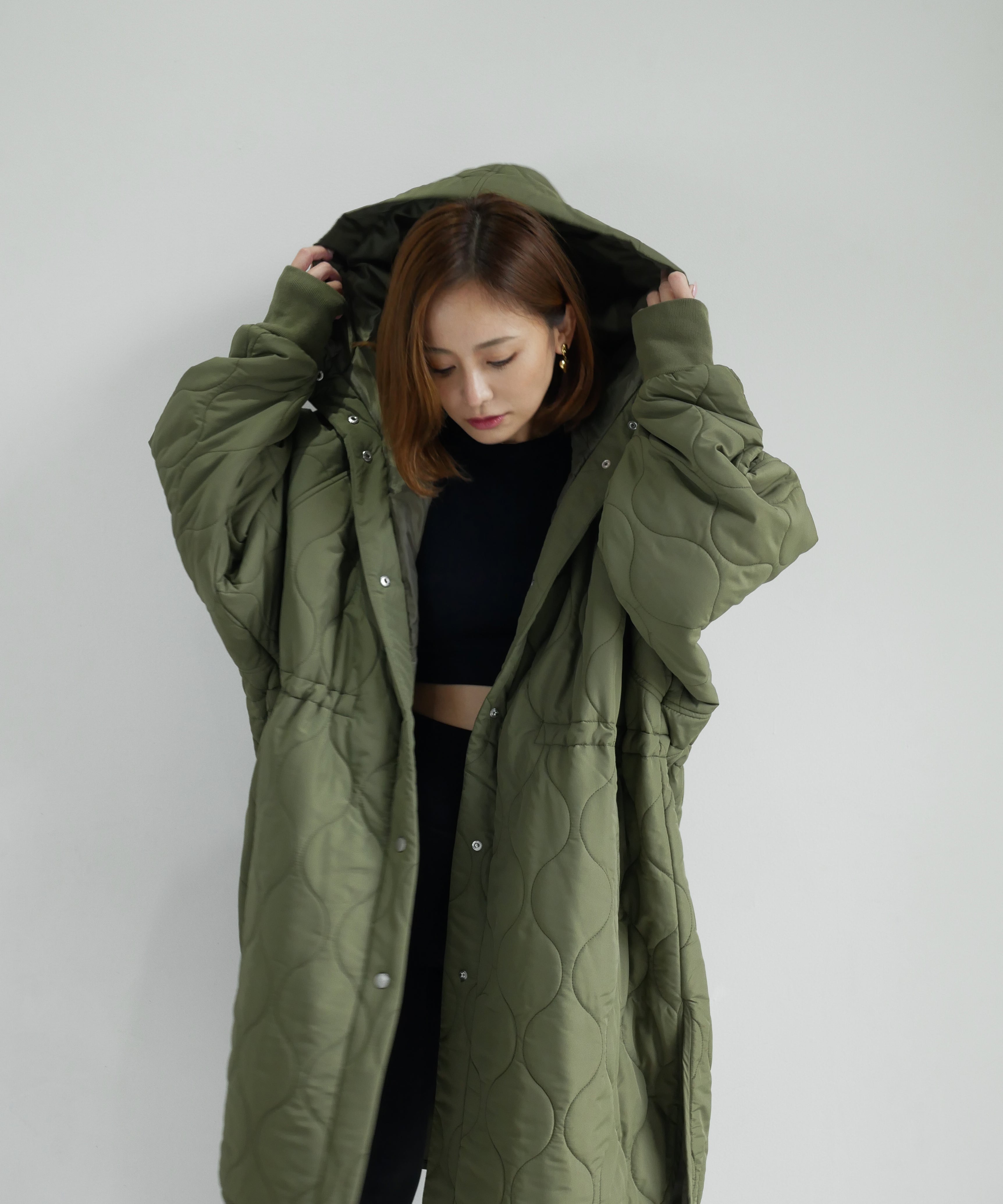 QUILT HOODIE COAT – My shawty