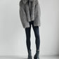 FUR SHORT BLOUSON