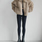 FUR SHORT BLOUSON