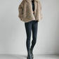 FUR SHORT BLOUSON