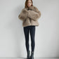 FUR SHORT BLOUSON