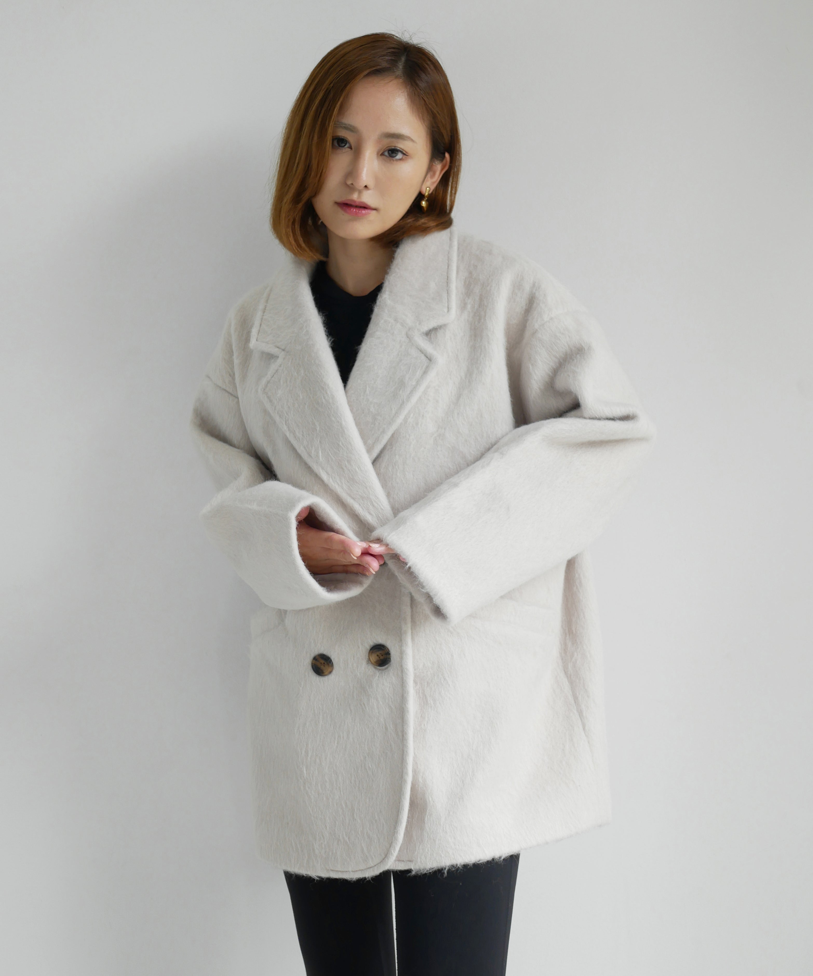 あ*様 80-90s Mohair Shaggy Jacket あ*様 80-90s Mohair Shaggy Jacket