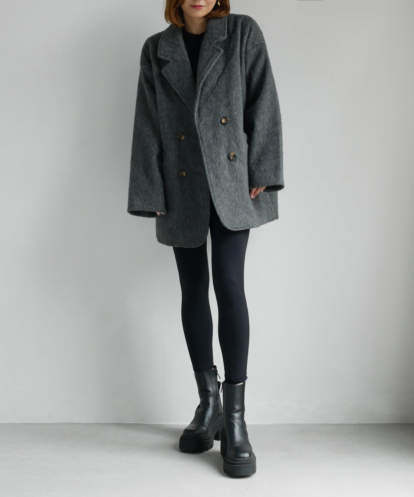 SHAGGY MIDDLE JACKET