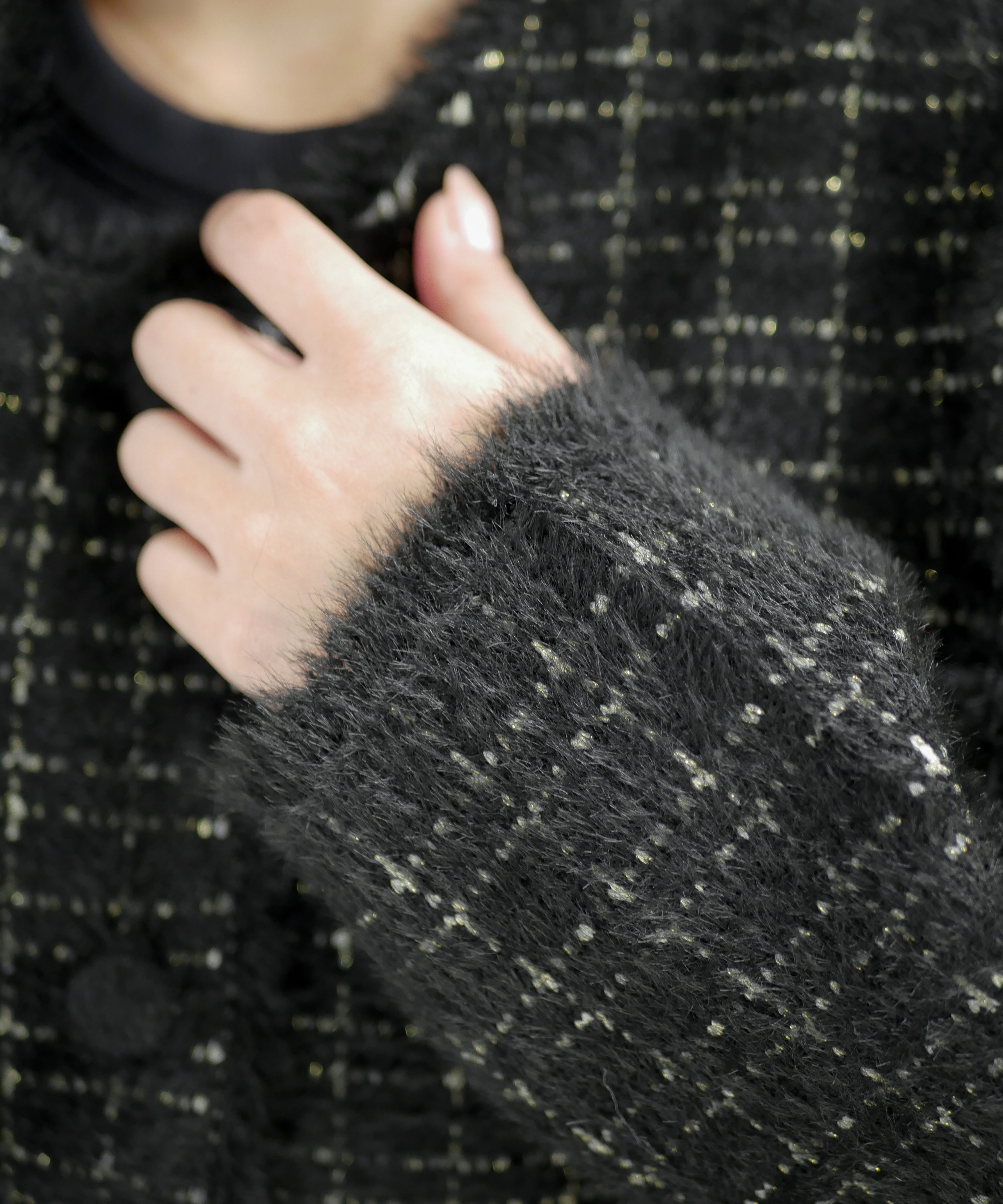 美品✨machatt マチャット フルジップニットジャケット アウター ブラック CLASSIC KNIT JACKET – My shawty