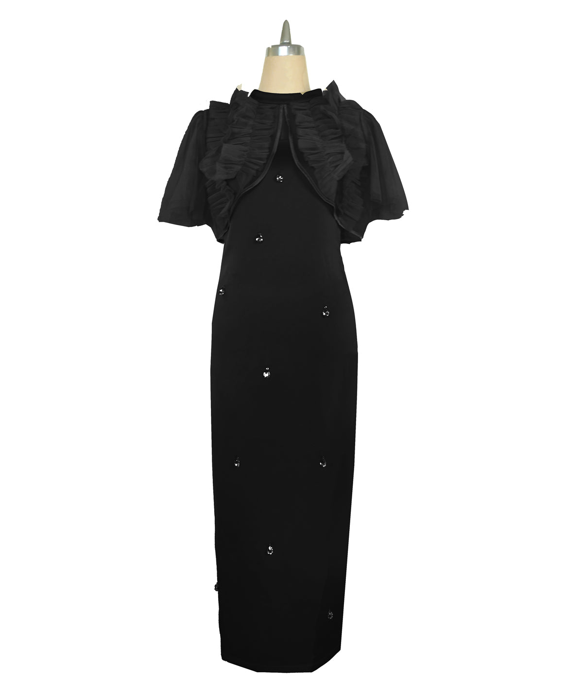 SATIN BIJOU SET DRESS