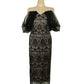 OFFSHOLDER LACE DRESS