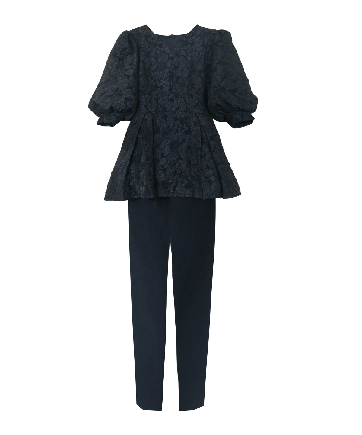 JAQURD PEPLUM SET UP – My shawty
