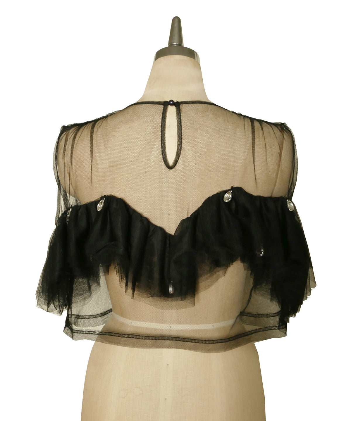 DROP BIJOU FRILL TOP