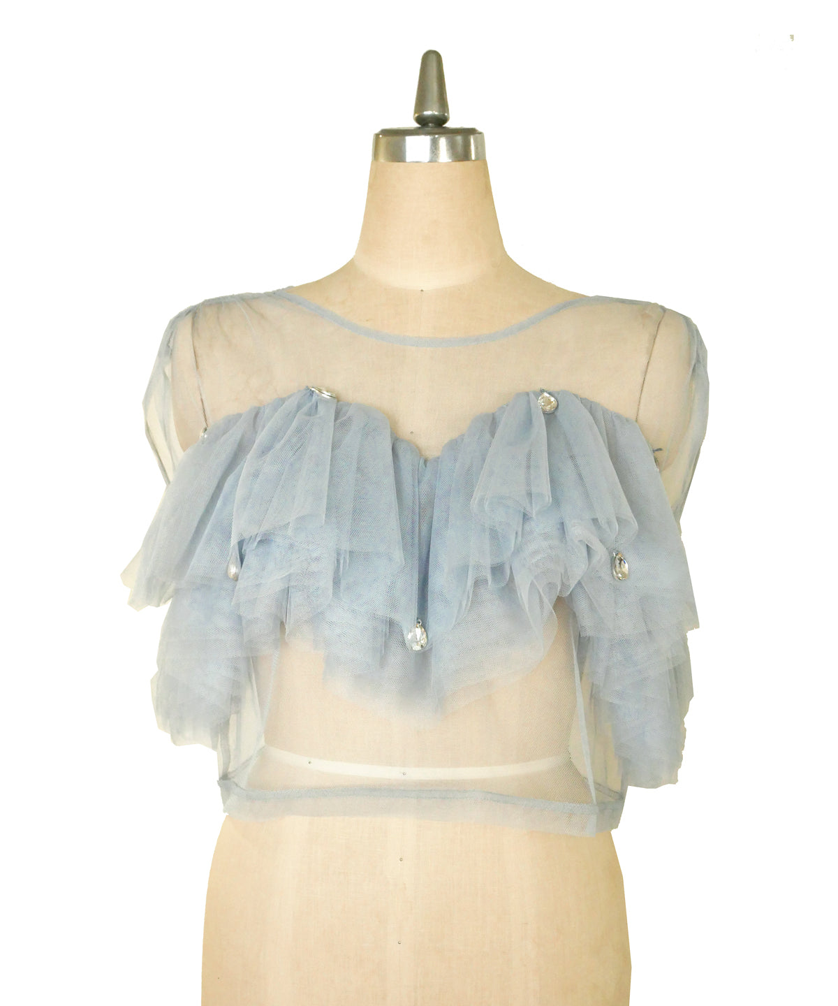 トップス Belly Bijou DROP BIJOU FRILL TOP – My shawty
