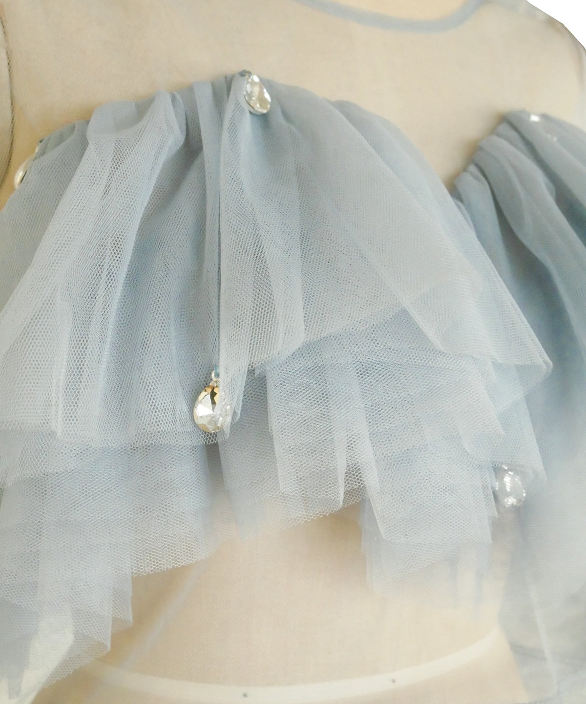 DROP BIJOU FRILL TOP