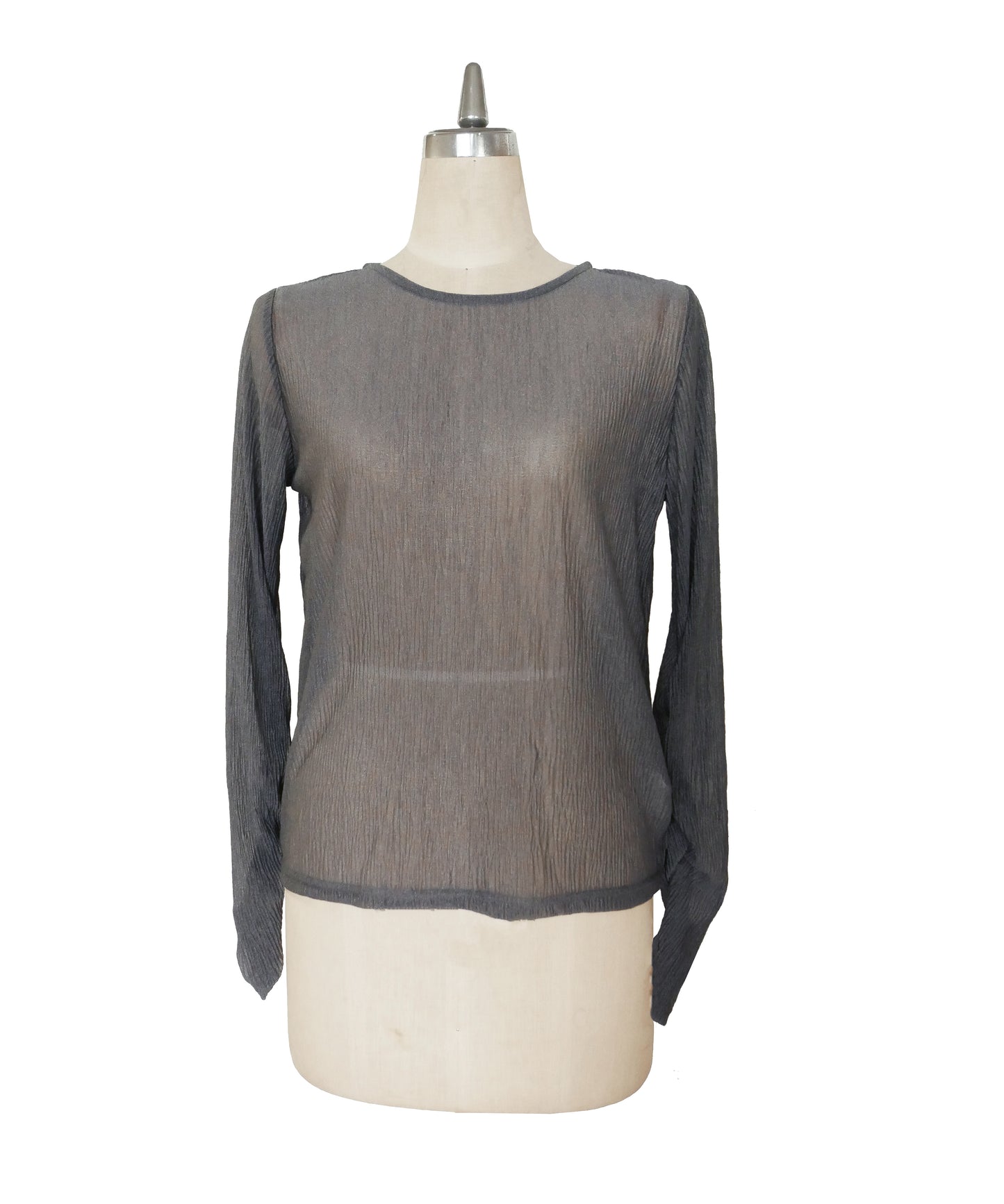 LAME GATHER TOP