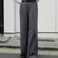 TUCK WIDE STRAIGHT PANTS