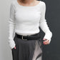 RIB KNIT TOP