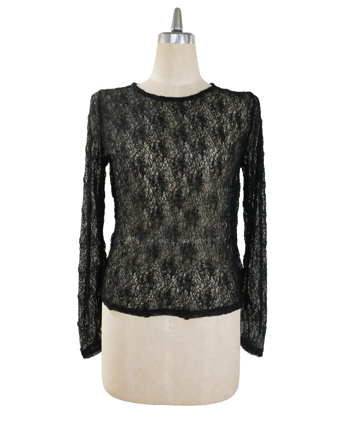 LACE GATHER TOP