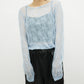 LACE GATHER TOP