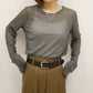 LAME GATHER TOP