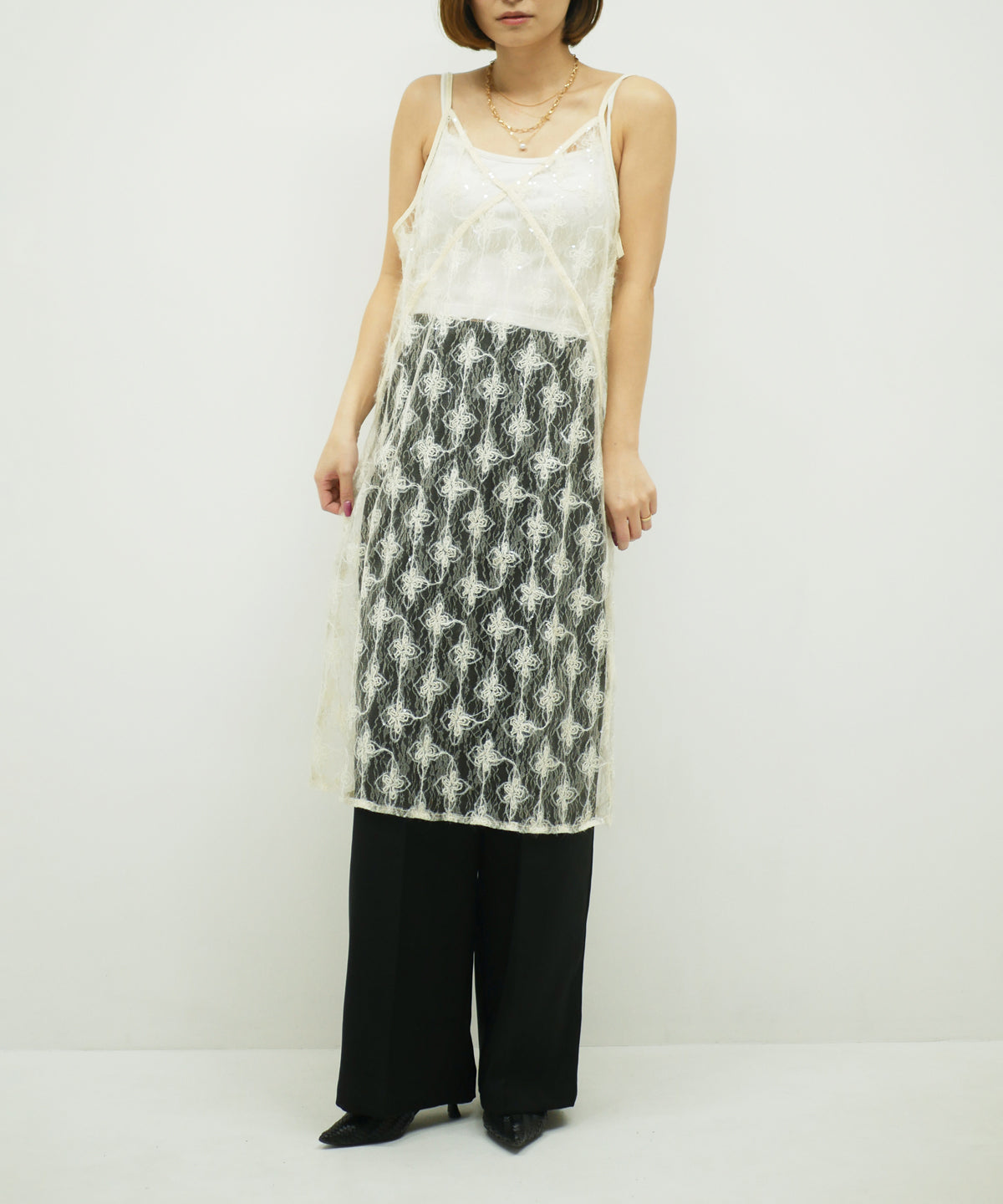 LACE CAMI TUNIC