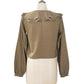DOT FRILL BLOUSE