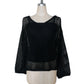 BUSTIER SET MESH TOP