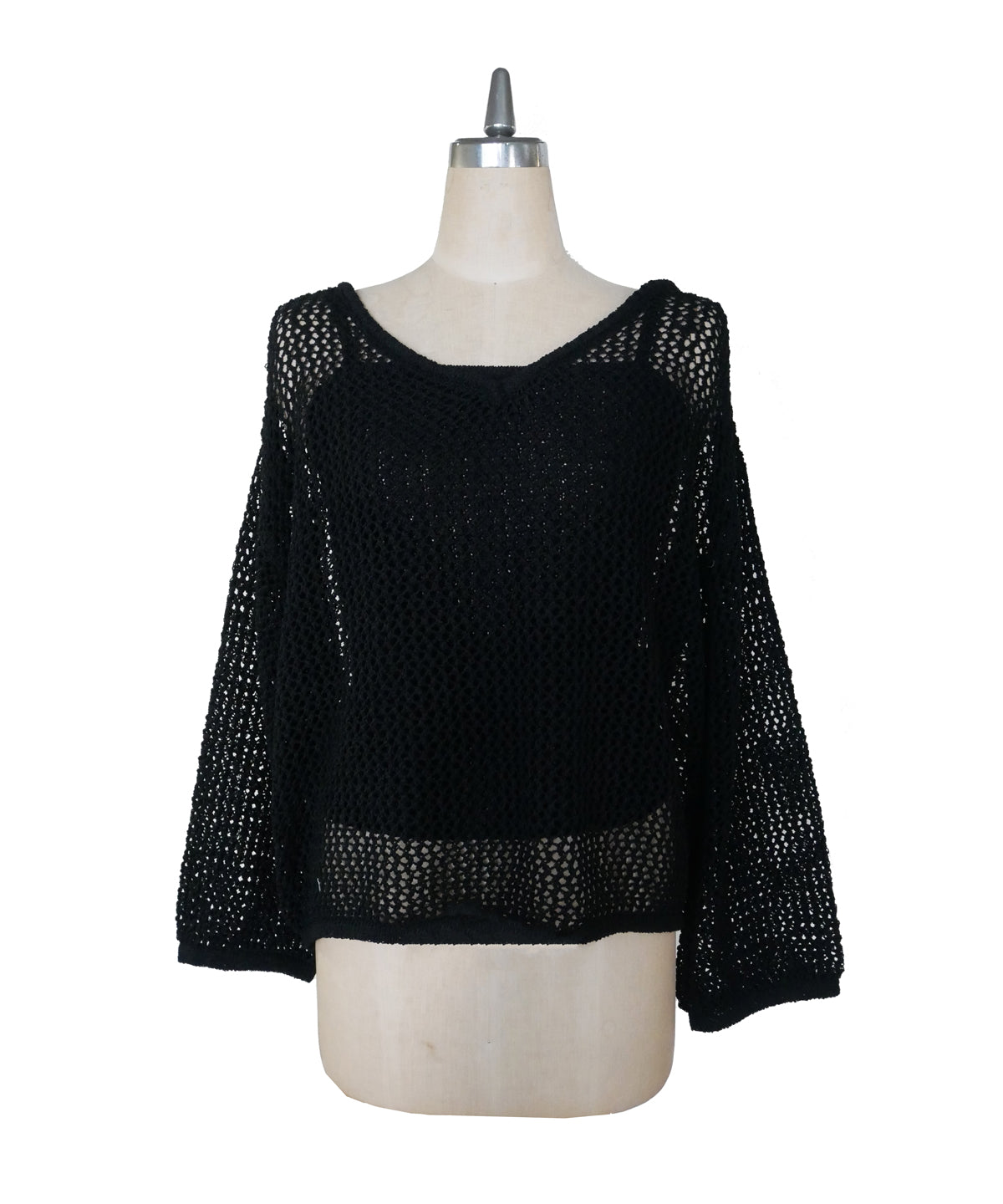BUSTIER SET MESH TOP