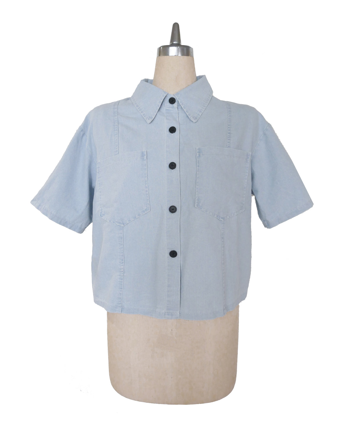 DENIM SKIRT SET UP